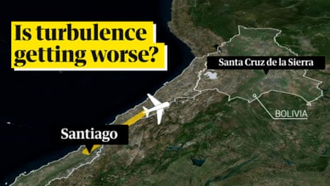 Is turbulence getting worse? And where were the worst flight paths in 2023 – video