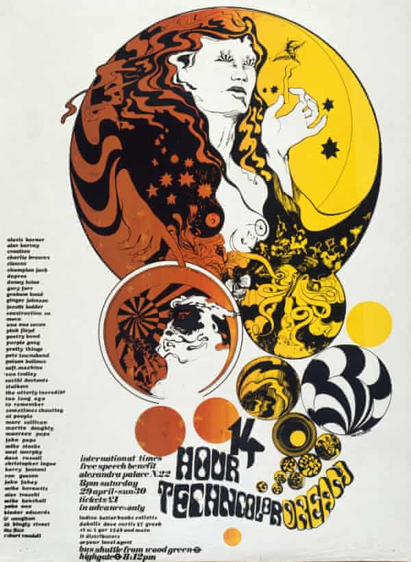 The Revolutionary Artists Of The 60s Colourful Counterculture Graphic Design The Guardian