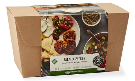 An example of Amazon’s meal kit range.