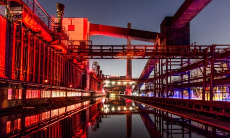 Once the biggest coalmines in Europe, Zeche Zollverein is now a Unesco world heritage site.