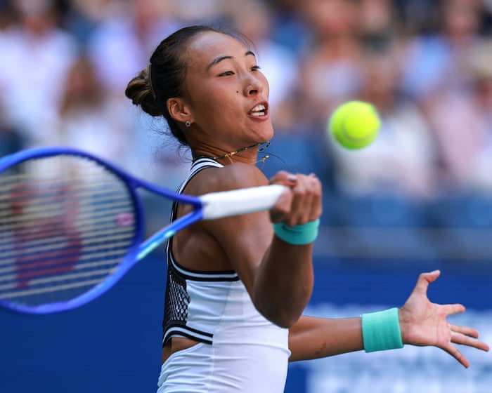 US Open tennis 2026: Osaka v Rybakina to come after Zheng stuns Swiatek, and more on day nine – live