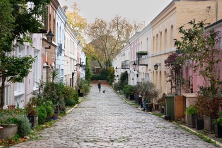 A mews street in west London.