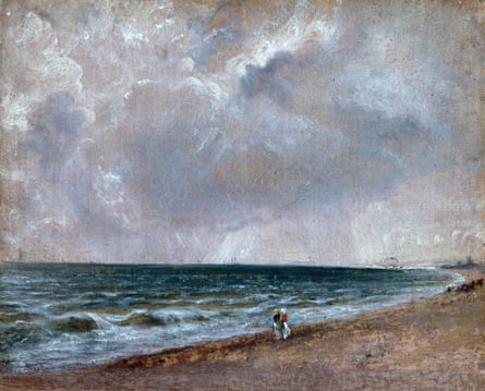 'An Essay on Solitude'… John Constable Seascape Study: Brighton Beach.