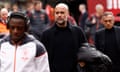 Pep Guardiola will be hopeful of a victory against Nottingham Forest, who have won just one of their last nine league games.