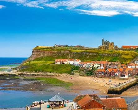 Panoramic view of Whitby, North Yorkshire