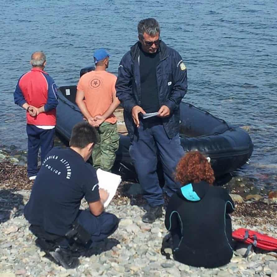 Güliz Vural detained as a suspected people smuggler when boat landed in Greece.