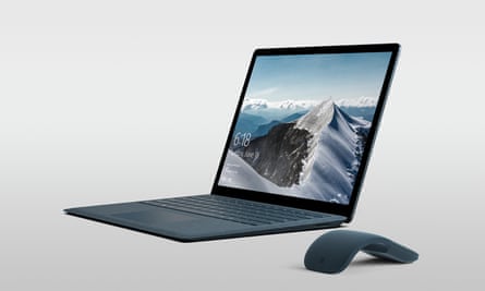 The Microsoft Surface Laptop.