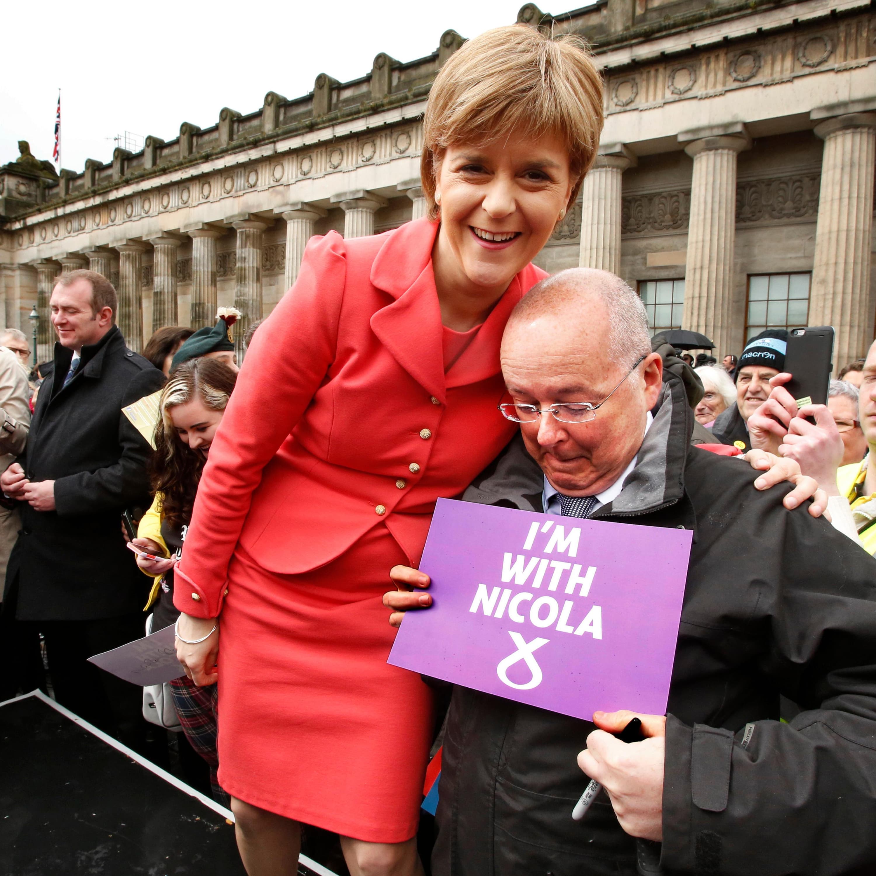 Nicola Sturgeon’s ex and his £400,000 shopping spree episode artwork