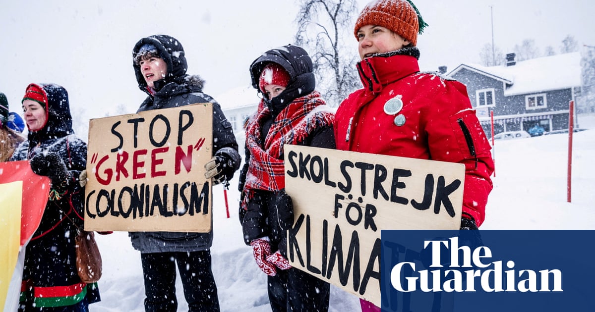 Greta Thunberg condemns ‘racist’ decision to let UK firm mine on Sami land