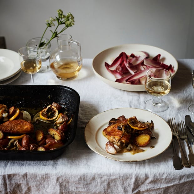 Dishes featured in From the Oven to the Table by Diana Henry.