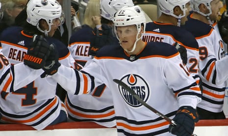 Colby Cave joined the Oilers in January 2019