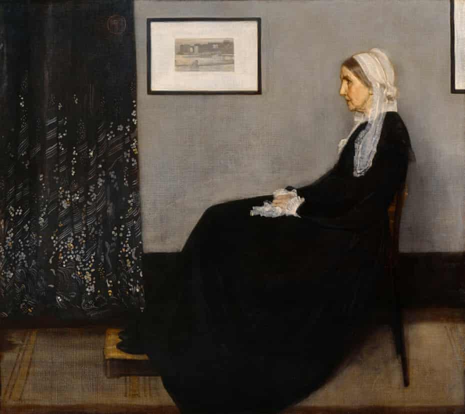 Arrangement in Grey and Black No 1, known as Whistler’s Mother. 
