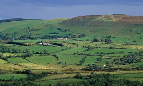 Farmland in Coleraine, Northern Ireland