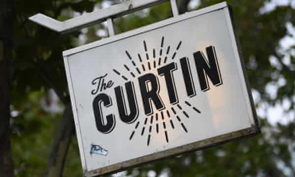Curtin hotel sign