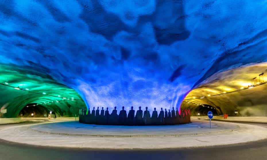The new Eysturoy-Streymoy tunnel.