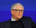 Bill Gates at the annual World Economic Forum meeting in Davos