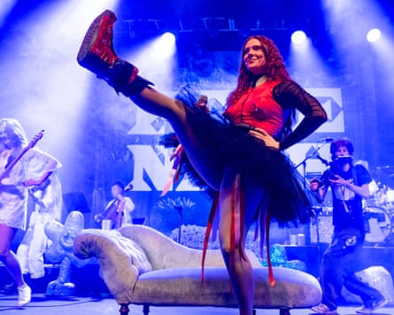 Kate Nash performing live in April.