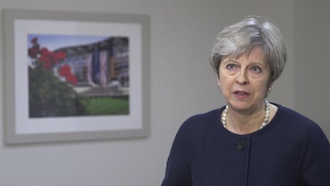 Theresa May: terror threat level raised to critical after London tube blast – video