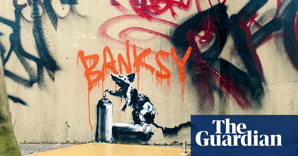 Banksy artwork deliberately destroyed by Christopher Walken in BBC comedy show finale