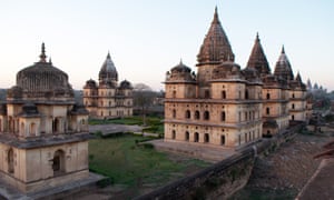 Part of Orchha’s temple complex.