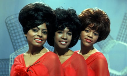 Diana Ross, Mary Wilson and Florence Ballard on the Thank Your Lucky Stars’ TV show in the 1960s