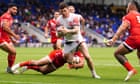 John Bateman powers in to seal England win over Combined Nations All Stars