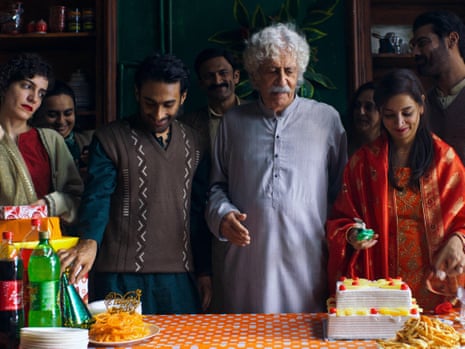 people gather and smile in domestic scene