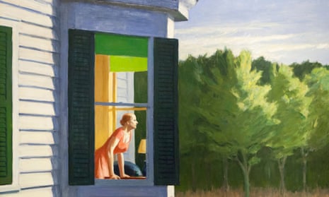 A detail from Cape Cod Morning by Edward Hopper, 1950.