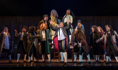 The company of Roundabout Theatre Company's 1776. ‘It has remembered the ladies. But it can’t make them live.’