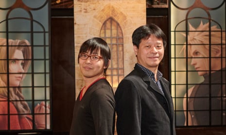 Final Fantasy VII Remake’s Naoki Hamaguchi and Yoshinori Kitase.