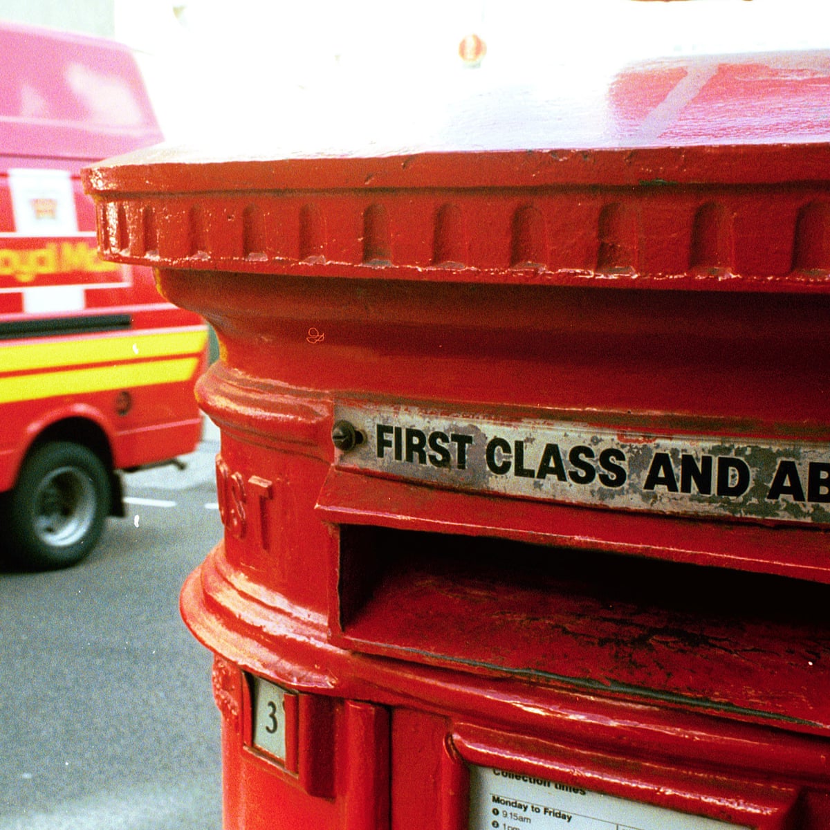 Royal mail priority post box Royal mail priority post box