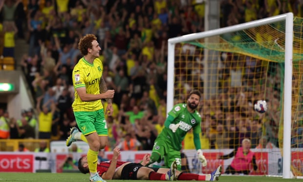 Josh Sargent double fires Norwich to Championship victory over Millwall | Championship 2 Josh Sargent celebrates after finishing a fine attacking move to put Norwich in front.
