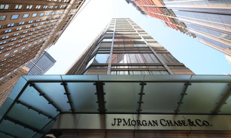 The JPMorgan Chase building on 26 May 2023 in New York City.