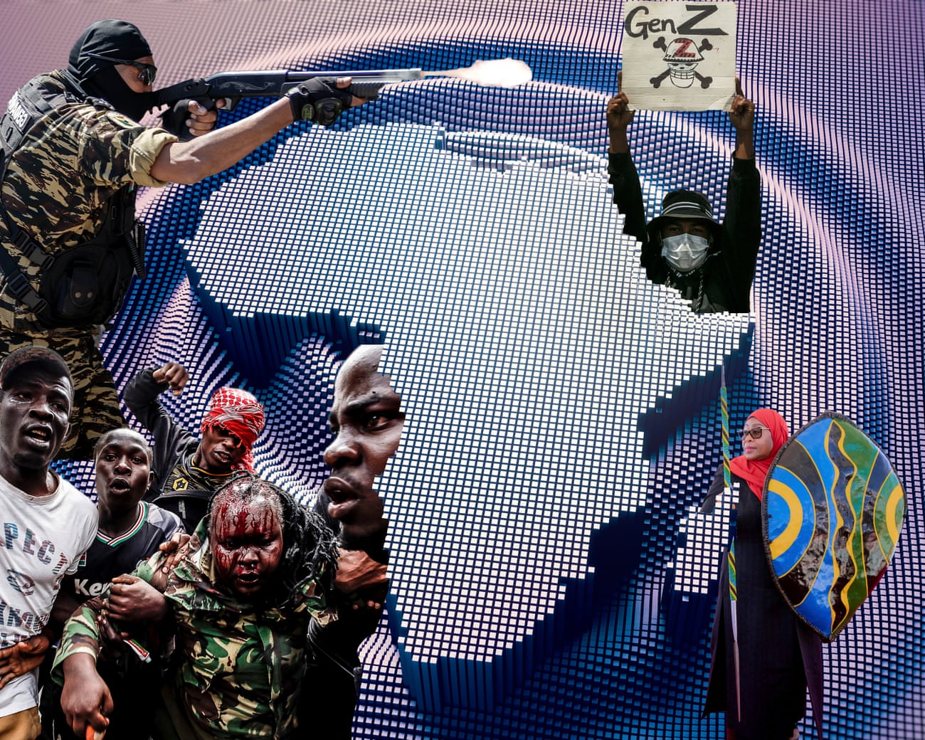 Desde Kenia hasta Madagascar, los países africanos luchan por escapar de la vieja política. Desde Kenia hasta Madagascar, los países africanos luchan por escapar de la vieja política.