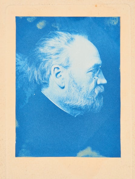 An auto-portrait by Emile Zola from about 1900.