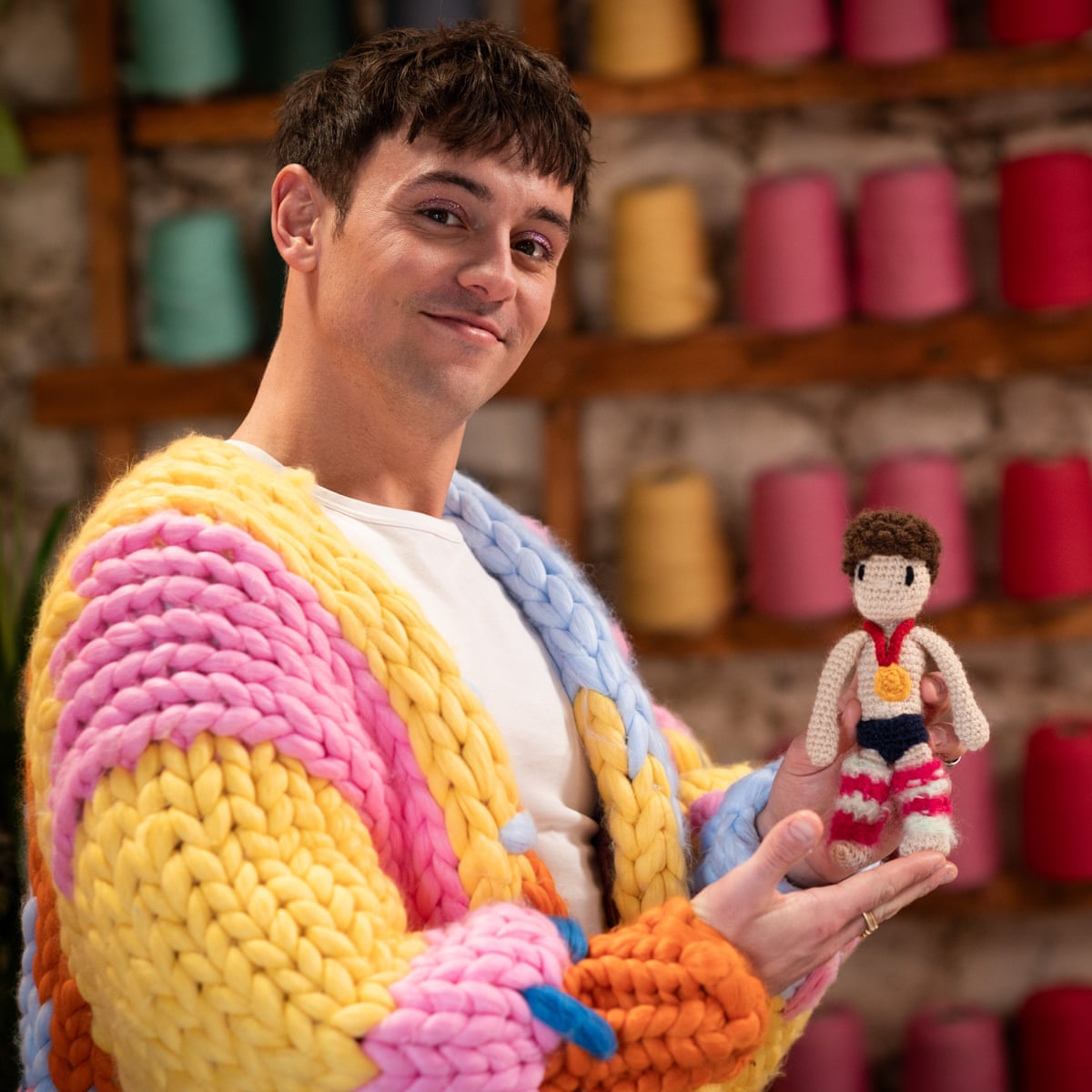 One contestant makes wool vulvas!' Tom Daley on his new knitting show – and pushing for Traitors resurrections | Television | The Guardian
