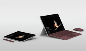 Microsoft’s cheaper, smaller, 10in Windows 10 tablet is the Surface Go, launched to challenge Apple’s iPad and Google’s Chromebooks.