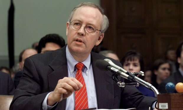 FILE: Prosecutor Ken Starr in the Clinton Whitewater Probe 76 died in age. Complications from surgery. The star also joined former President Donald Trump's legal team during his first impeachment trial. WASHINGTON: Independent counsel Kenneth Starr testified before the House Judiciary Committee on the impeachment inquiry on Capitol Hill in Washington DC on November 19. Starr is expected to testify that US President Bill Clinton illegally interfered in the Paula Jones sexual assault trial and Starr's criminal investigation