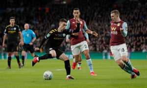 Wembley’s new pitch was used for the first time in the Carabao Cup final.