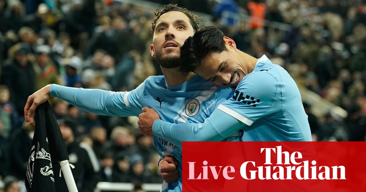 Image for Newcastle United v Manchester City: Carabao Cup semi-final first leg – live
