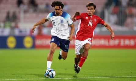 Trent Alexander-Arnold produced one of his best England displays against Malta in a midfield role.