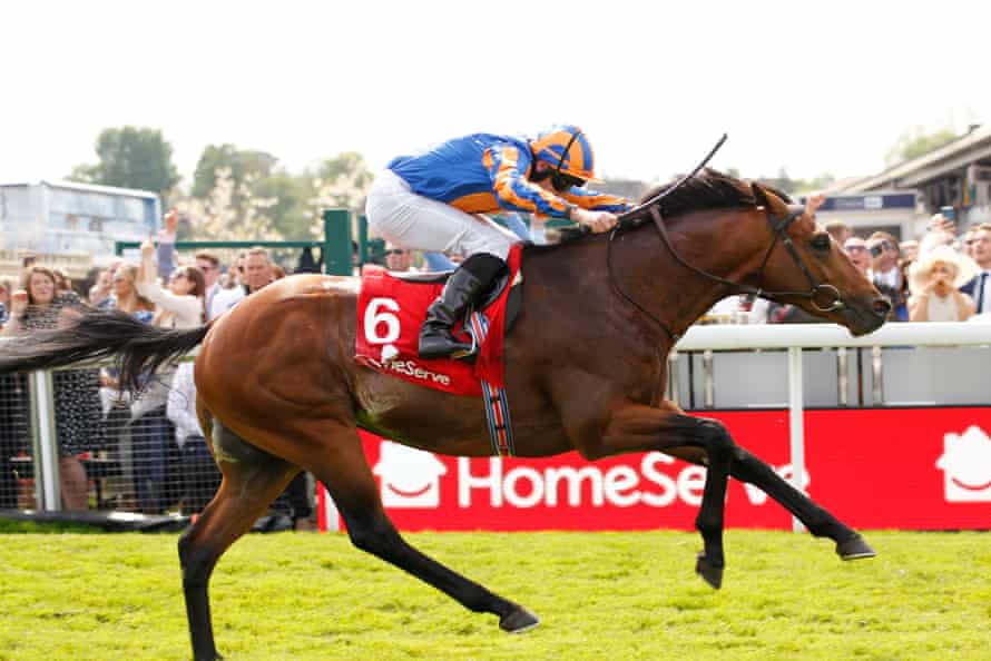 Ryan Moore and Star Of India take the Dee Stakes.