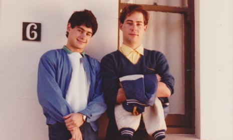 Tim Conigrave (right), who died shortly after writing Holding the Man, about his relationship with John Caleo (left)