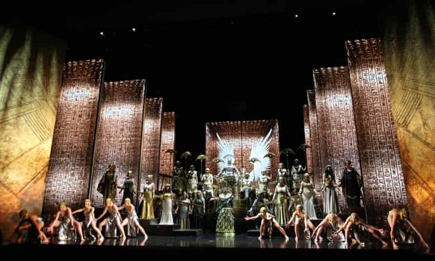 Opera Australia’s spectacular digital production of Verdi’s Aida, staged in June 2021