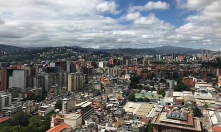 A view west across Caracas, which was once a buzzing metropolis