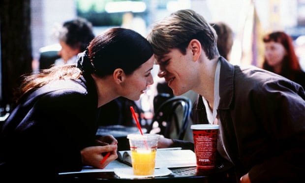 Minnie Driver in Good Will Hunting with Matt Damon in 1997.