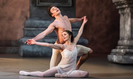 Star-crossed spark … Joseph Taylor and Dominique Larose in Romeo &amp; Juliet by Northern Ballet at Leeds Grand theatre.