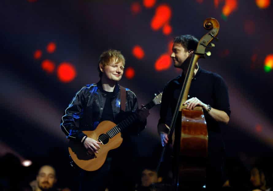 Brit awards 2022: every performance reviewed, from Adele to Dave and Little Simz | Brit awards 8 From screamo to strings: Sheeran does it all