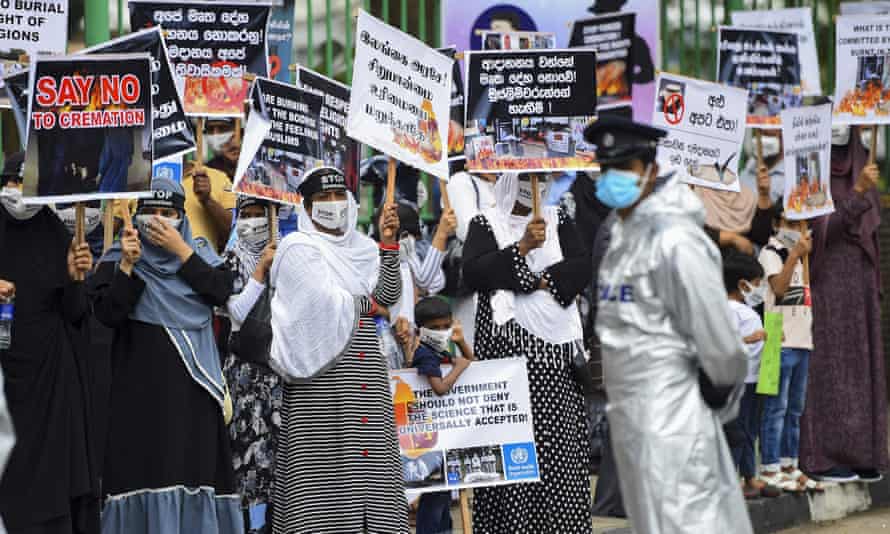 Protest in Colombo