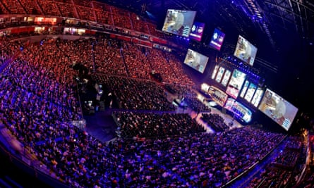 Spectators follow the ESL One event in Germany. Competition operators such as ESL are trying to tackle match-fixing.